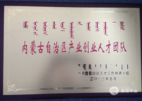 內(nèi)蒙古自治區(qū)產(chǎn)業(yè)創(chuàng)業(yè)人才團隊